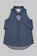 Halter Neck Diamond Shirt
