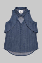 Halter Neck Diamond Shirt