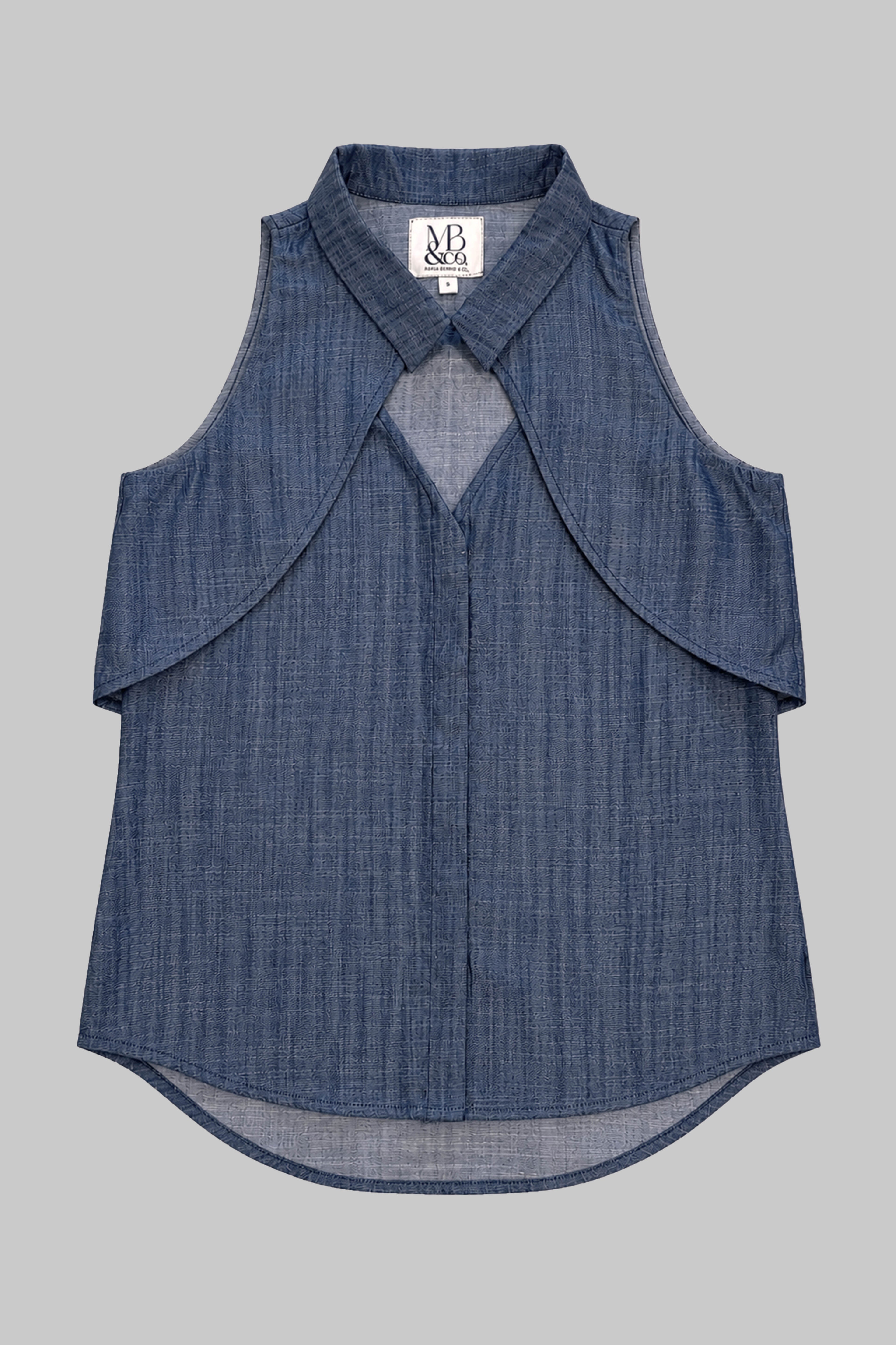 Halter Neck Diamond Shirt