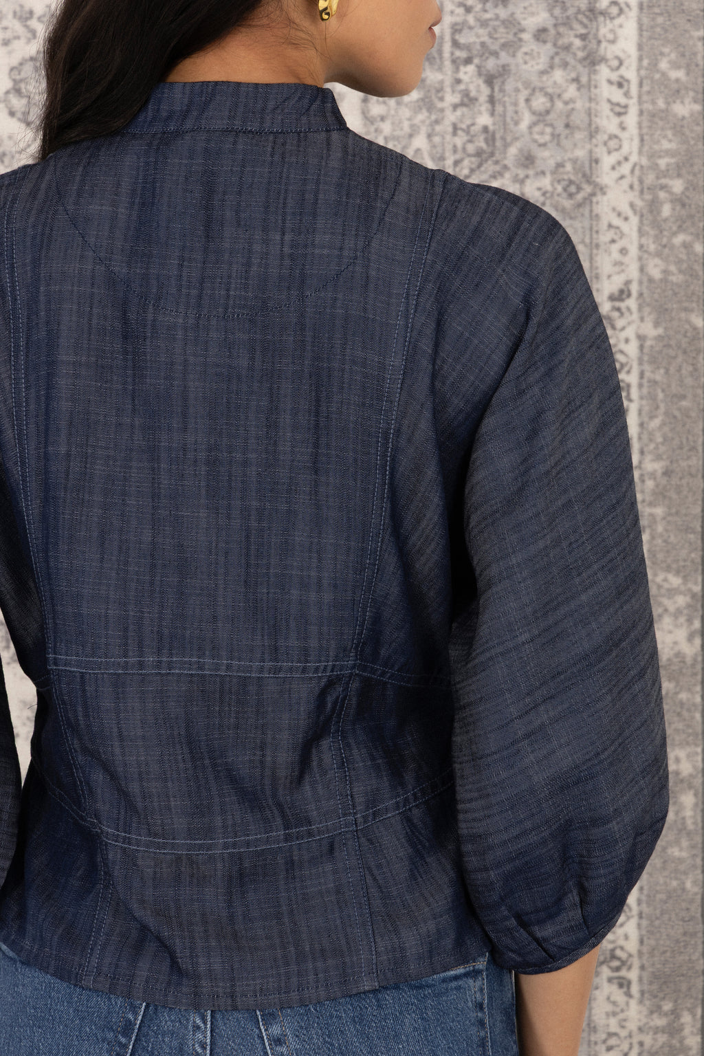 Nehru Collar Top