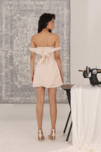 Off-Shoulder Mini Dress