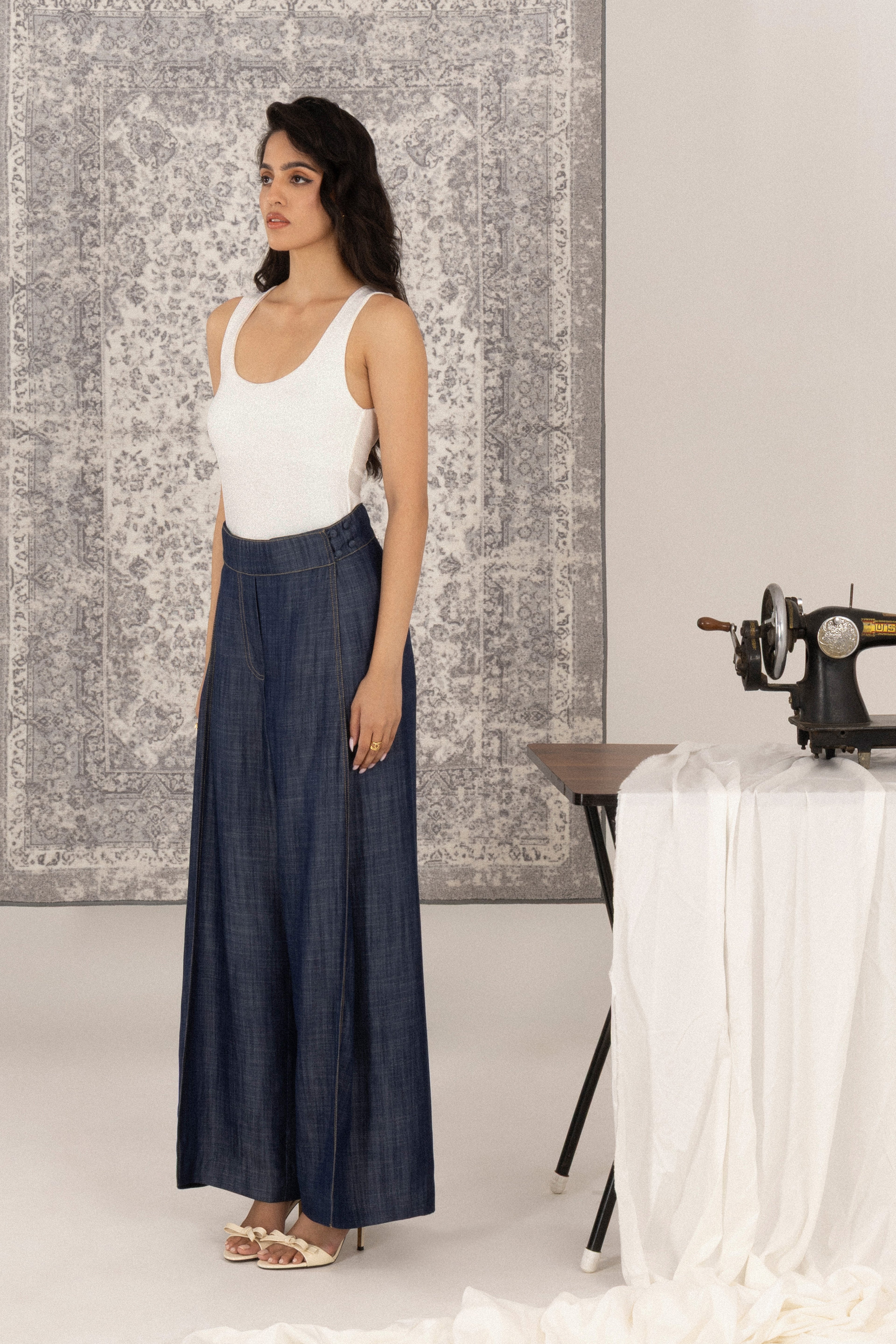Size Adjustable Wrap Trousers