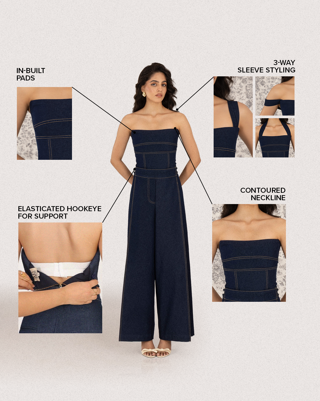 Adjustable Strap Corset