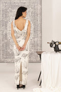 Cowl Dress Embroidered