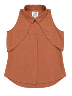 Halter Neck Diamond Shirt