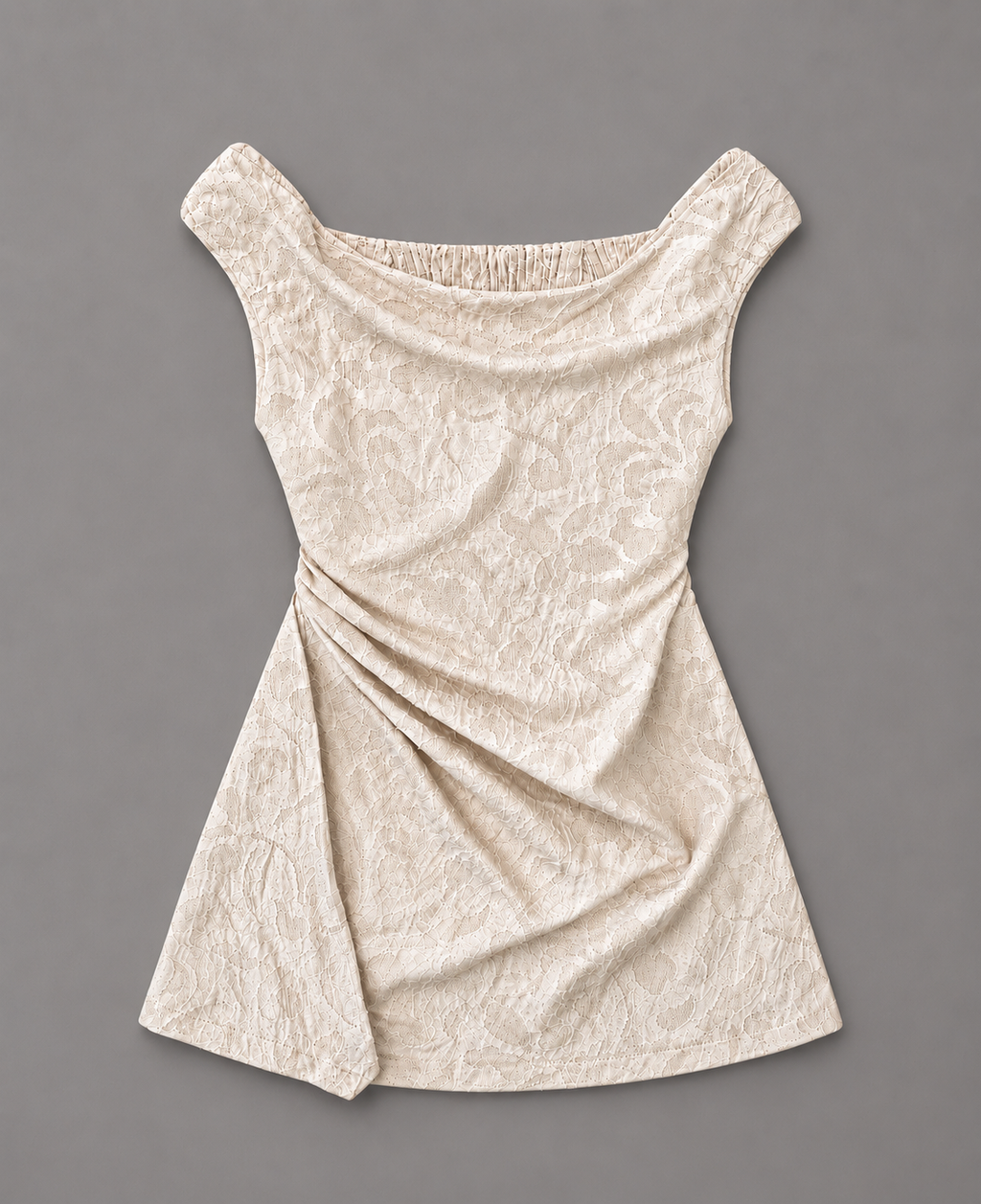 Off-Shoulder Mini Dress