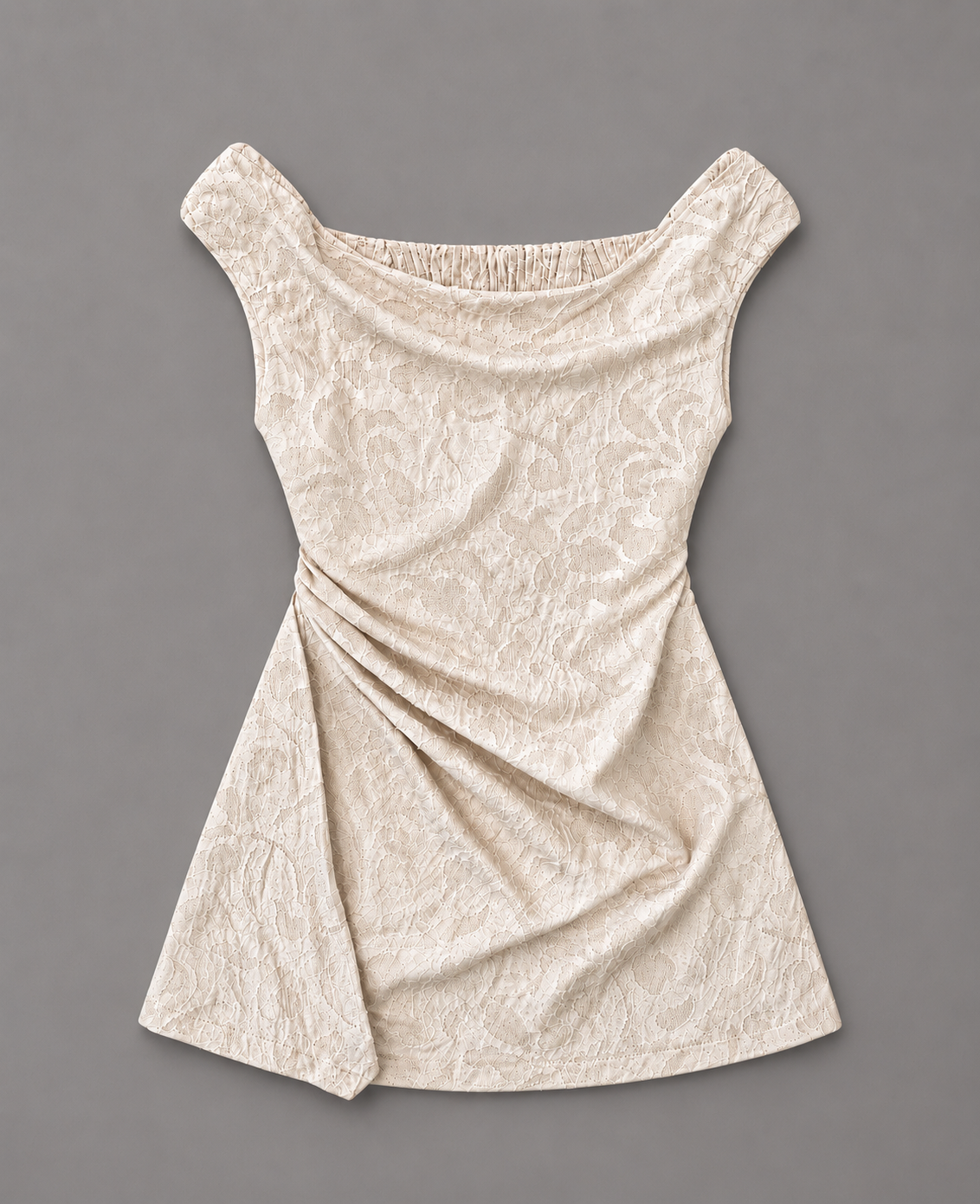 Off-Shoulder Mini Dress