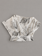 Embroidered Off-Shoulder Top