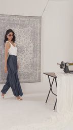 Size Adjustable Wrap Trousers