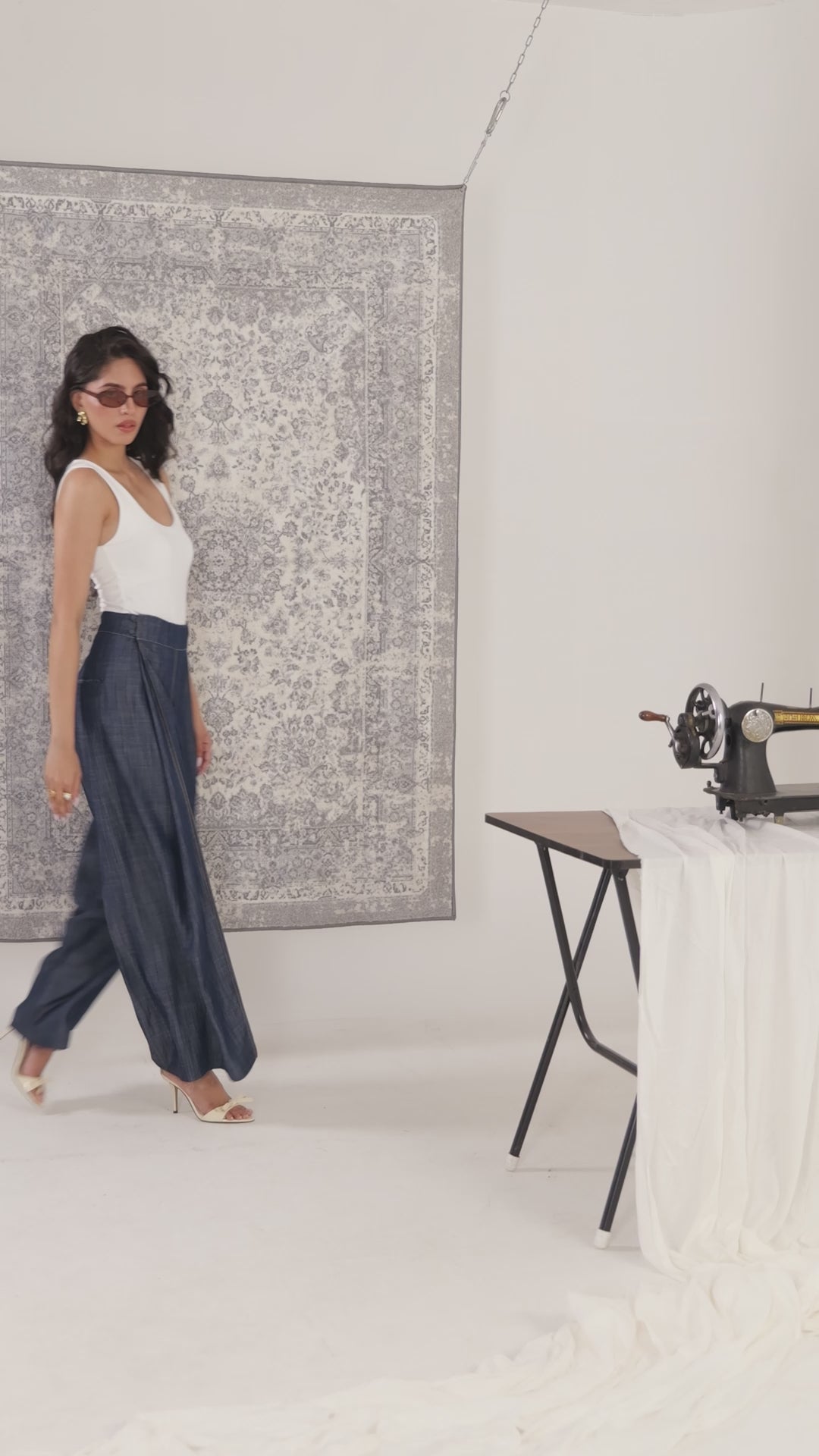 Size Adjustable Wrap Trousers