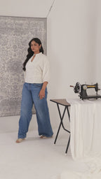 Nehru Collar Top