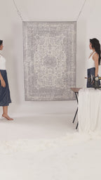 Double Placket Midi Skirt